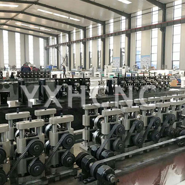 高頻焊鋁隔條成型機